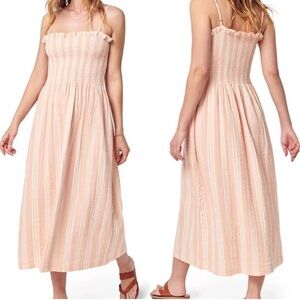 Faherty women’s organic cotton sun dress with adjustable straps